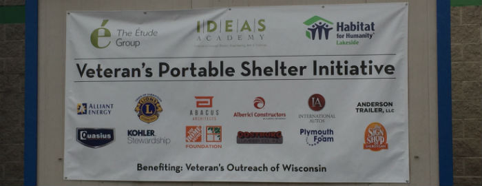 IDEAS Academy Engineering and the Portable Shelter Project Header Image
