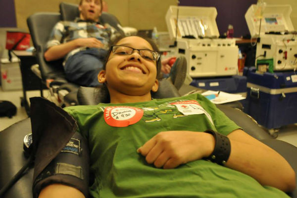 IDEAS Blood Drive Davina Slider Image